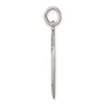 Sterling Silver Antiqued Saint Anthony Medal - Image 2