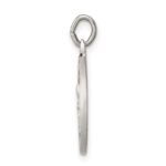 Sterling Silver Antiqued Saint Anne Medal - Image 2