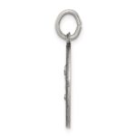 Sterling Silver Antiqued Saint Matthew Medal - Image 2