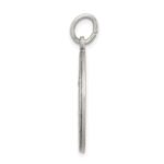 Sterling Silver Antiqued Saint Matthew Medal - Image 2