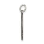 Sterling Silver Antiqued Saint Roch Medal - Image 2