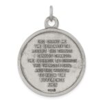 Sterling Silver Antiqued Praying Hands Pendant - Image 4