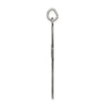 Sterling Silver Antiqued Cross Pendant - Image 2