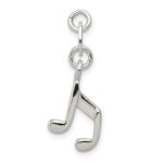 Sterling Silver Music Note Charm