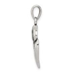 Sterling Silver Antiqued Tulip Pendant - Image 2