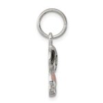 Sterling Silver Enameled Puppy Charm - Image 2