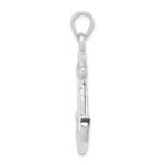 Sterling Silver Anchor Pendant - Image 2