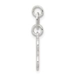 Sterling Silver Letter B Initial Charm - Image 2