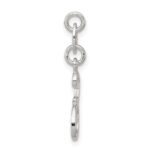 Sterling Silver Letter E Initial Charm - Image 2