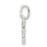 Sterling Silver Letter E Initial Charm - Image 2