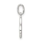 Sterling Silver Letter M Initial Charm - Image 2
