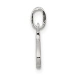 Sterling Silver Letter N Initial Charm - Image 2