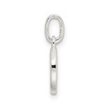 Sterling Silver Letter O Initial Charm - Image 2