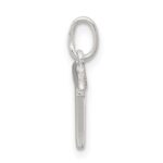 Sterling Silver Letter T Initial Charm - Image 2