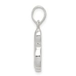 Sterling Silver Letter L Initial Pendant - Image 2