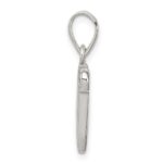 Sterling Silver Letter N Initial Pendant - Image 2