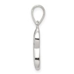 Sterling Silver Letter S Initial Pendant - Image 2