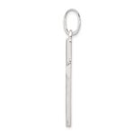 Sterling Silver Polished Cross Pendant - Image 2