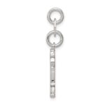 Sterling Silver Enameled Santa's Sled Charm - Image 2
