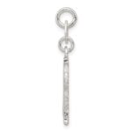 Sterling Silver Polished Snowflake Charm - Image 2