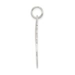 Sterling Silver Africa Continent with Elephant Cutout Pendant - Image 2