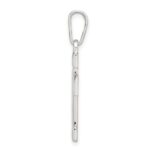 Sterling Silver Polished Cross Pendant - Image 2