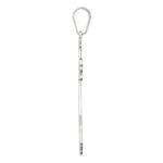 Sterling Silver Polished Cross Pendant - Image 2
