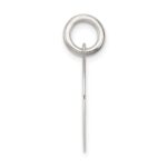 Sterling Silver Polished Enamel Dream Pendant - Image 2