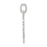 Sterling Silver Enameled Girl Charm - Image 2