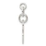 Sterling Silver Polished Enamel Boy Charm - Image 2