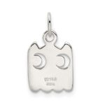 Sterling Silver Yellow Enameled Owl Charm - Image 4