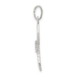 Sterling Silver With CZ Dragonfly Pendant - Image 2