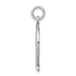 Sterling Silver Antiqued Horseshoe Charm - Image 2
