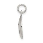 Sterling Silver Antiqued Smiley Face Charm - Image 2