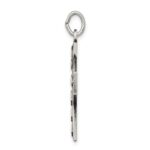 Sterling Silver Antiqued Irish Cross Pendant - Image 2