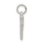 Sterling Silver Polished Chai Life Symbol Charm - Image 2