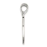 Sterling Silver Antiqued Best Friends Break Apart Heart Pendant - Image 2