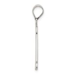 Sterling Silver Antiqued Good Luck Icon Pendant - Image 2