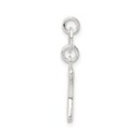 Sterling Silver Polished Dog Bone Charm - Image 2