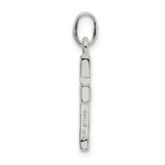 Sterling Silver Cut-out Cross Charm - Image 2