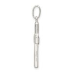 Sterling Silver Cut-out Cross Charm - Image 2