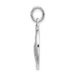 Sterling Silver Rhodium-plated Spanish St. Jude Thaddeus Medal Pendant - Image 2