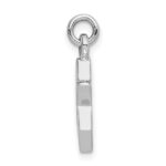 Sterling Silver Rhodium-plated Polished Star of David Pendant - Image 2