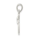 Sterling Silver Polished Cross Pendant - Image 2