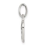 Sterling Silver Antique Heart Charm - Image 2