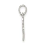 Sterling Silver Polished Clover Pendant - Image 2