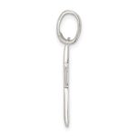 Sterling Silver Polished Cross Pendant - Image 2