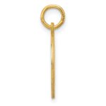 Sterling Silver GP Engraveable Round Polished Disc Charm - Image 2