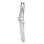 Sterling Silver Rhodium-plated Starfish Pendant - Image 2