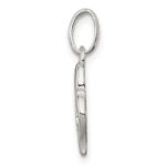 Sterling Silver Polished Heart Charm - Image 2